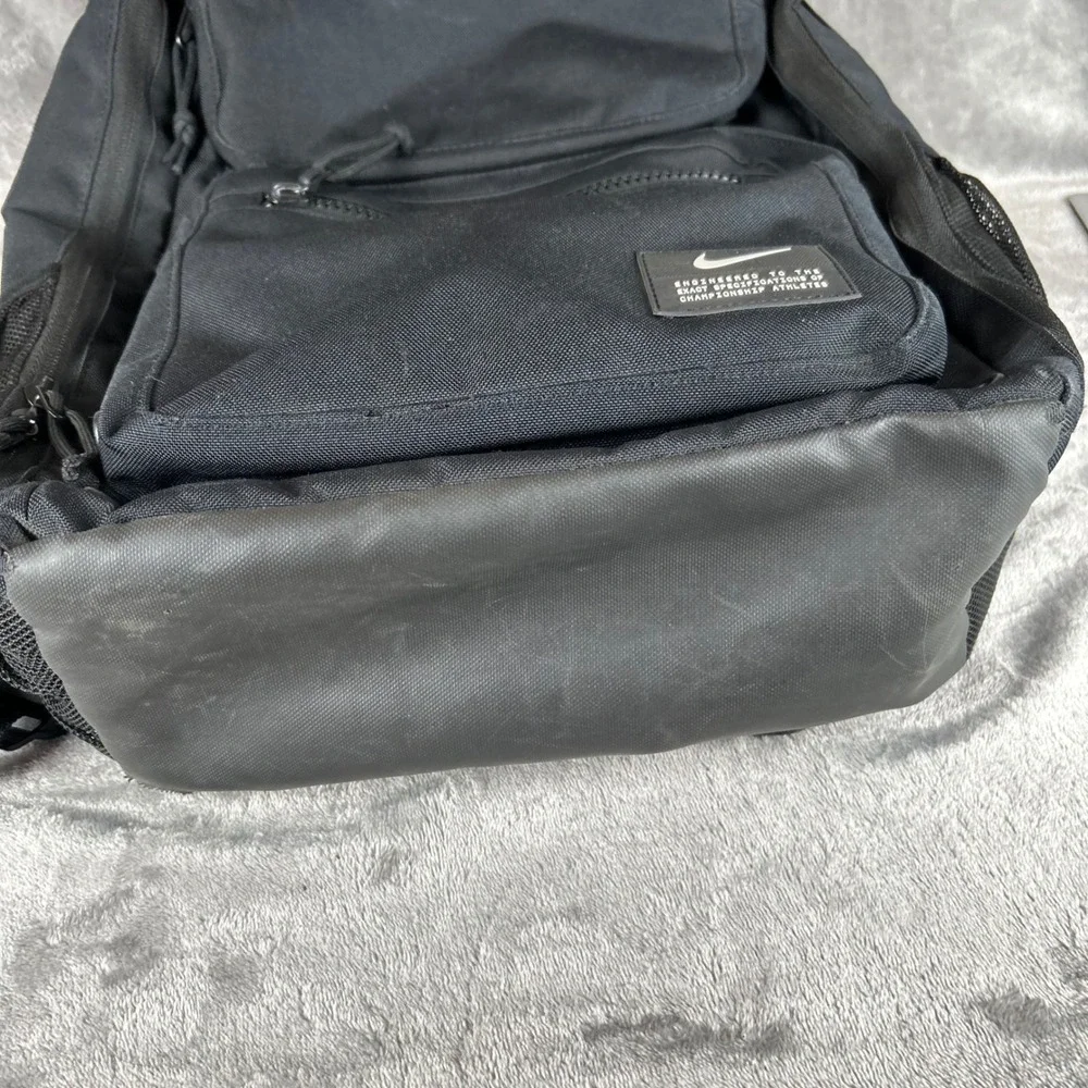 Nike Hoops Elite Pro Basketball Backpack Black Max Air Straps BA5554-011